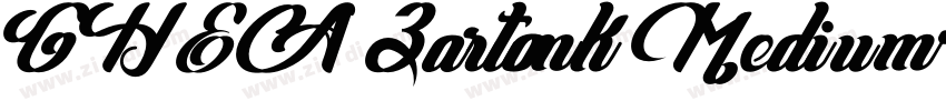 GHEA Zartonk Medium字体转换